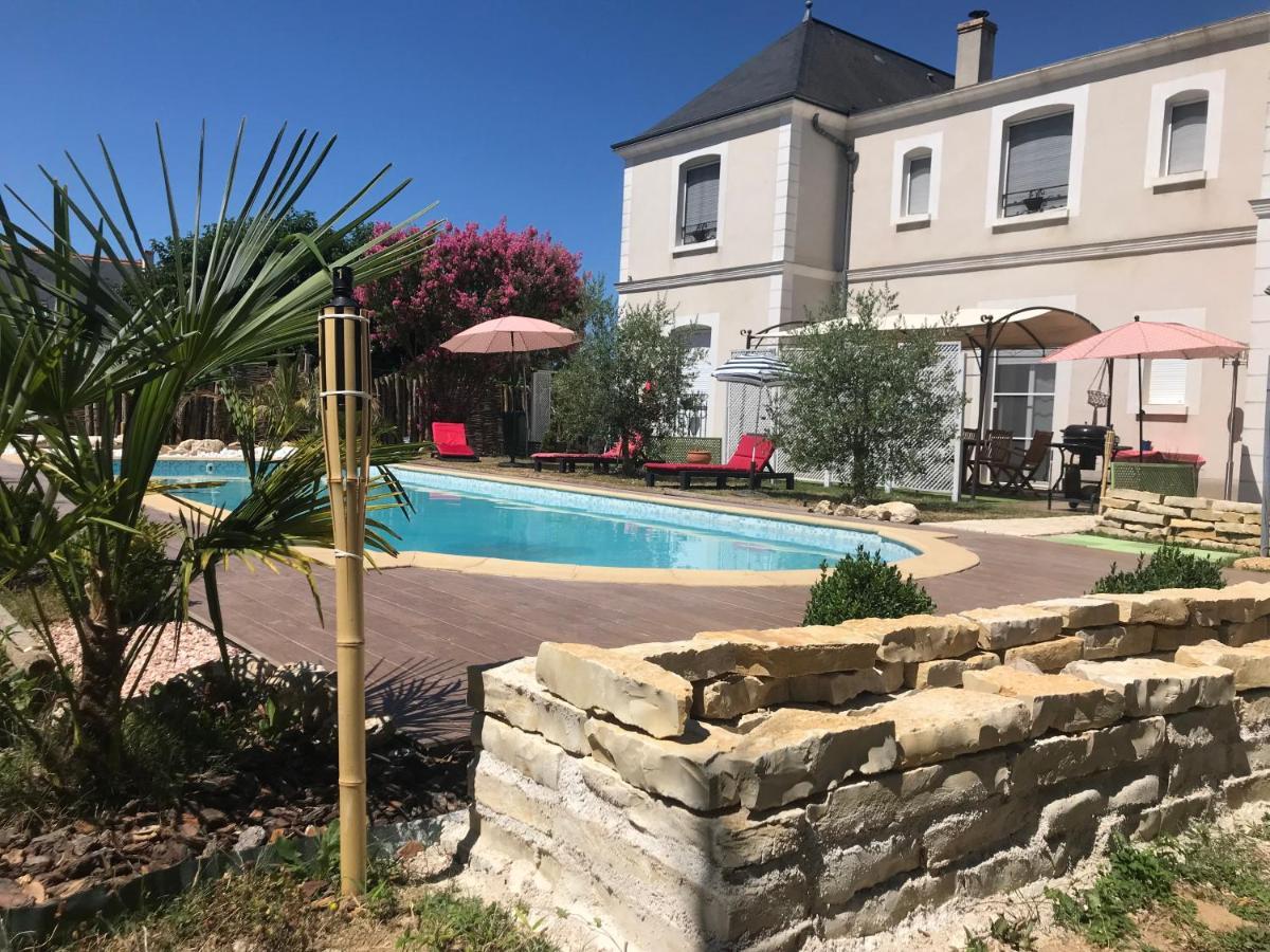 Cottage La Villa Bolero Saint-Cyr-sur-Loire Exteriör bild